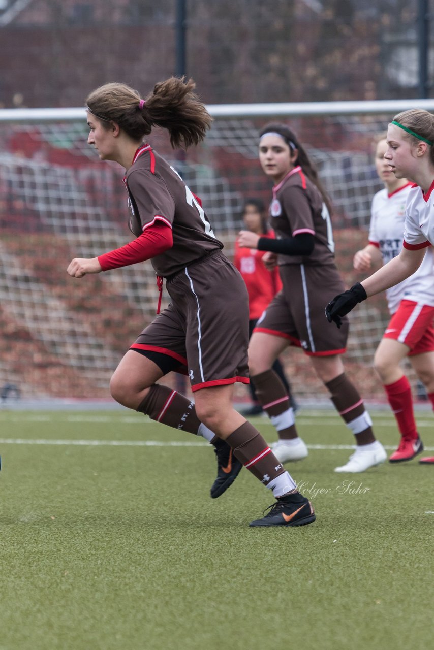 Bild 259 - B-Juniorinnen Walddoerfer - St.Pauli : Ergebnis: 4:1